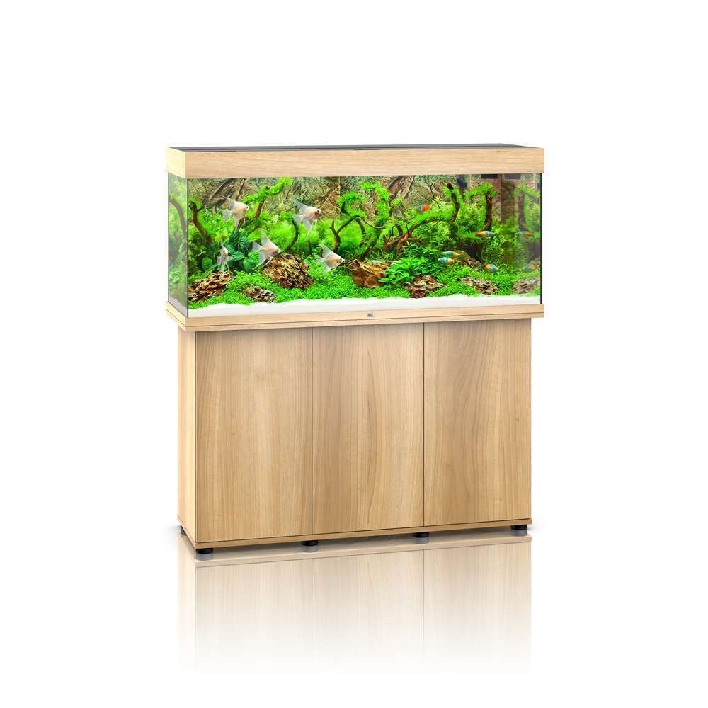 Aquarium avec meuble LED Rio 240 en bois - H.73 cm
