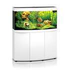 Aquarium avec meuble LED Vision 260 en bois blanc - H.80 cm
