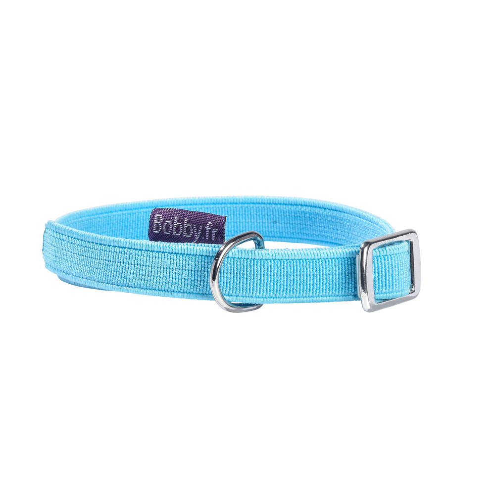 Collier élastique très coloré de la gamme Flex coloris bleu 30cm