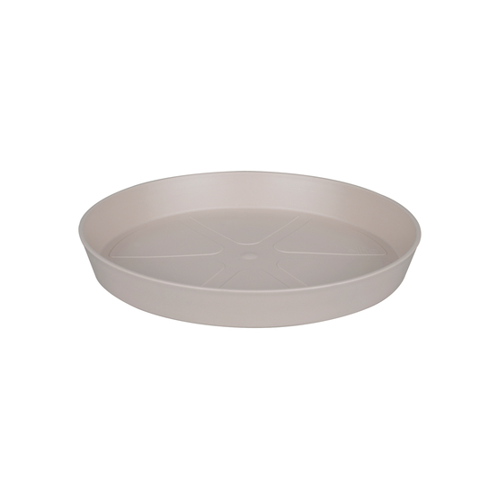 Soucoupe Loft Urban ronde en plastique gris - D.27,7 cm
