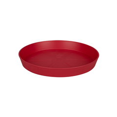 Soucoupe Loft Urban ronde en plastique coloris fruit rouge - D.27,7 cm