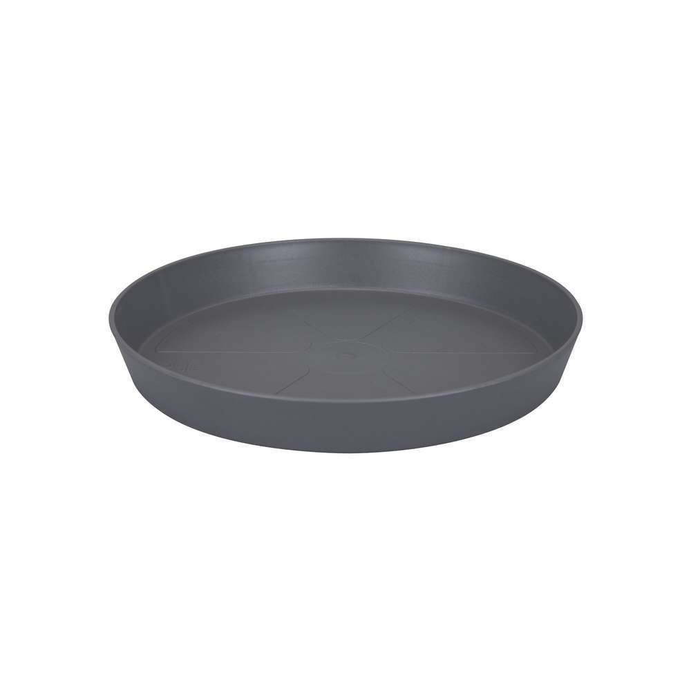 Soucoupe LoftÂ : rond, anthracite, d.34, 5Â cm