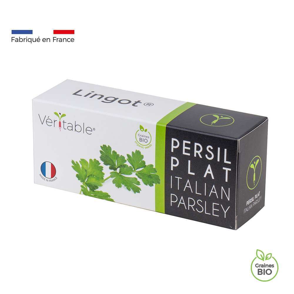 Recharge lingot® de persil plat bio - pour potager Véritable®
