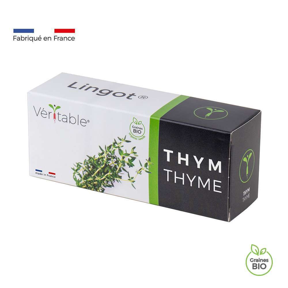 Recharge lingot® de thym bio - pour potager Véritable®