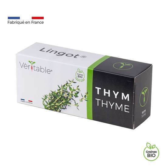 Recharge lingot® de thym bio - pour potager Véritable®