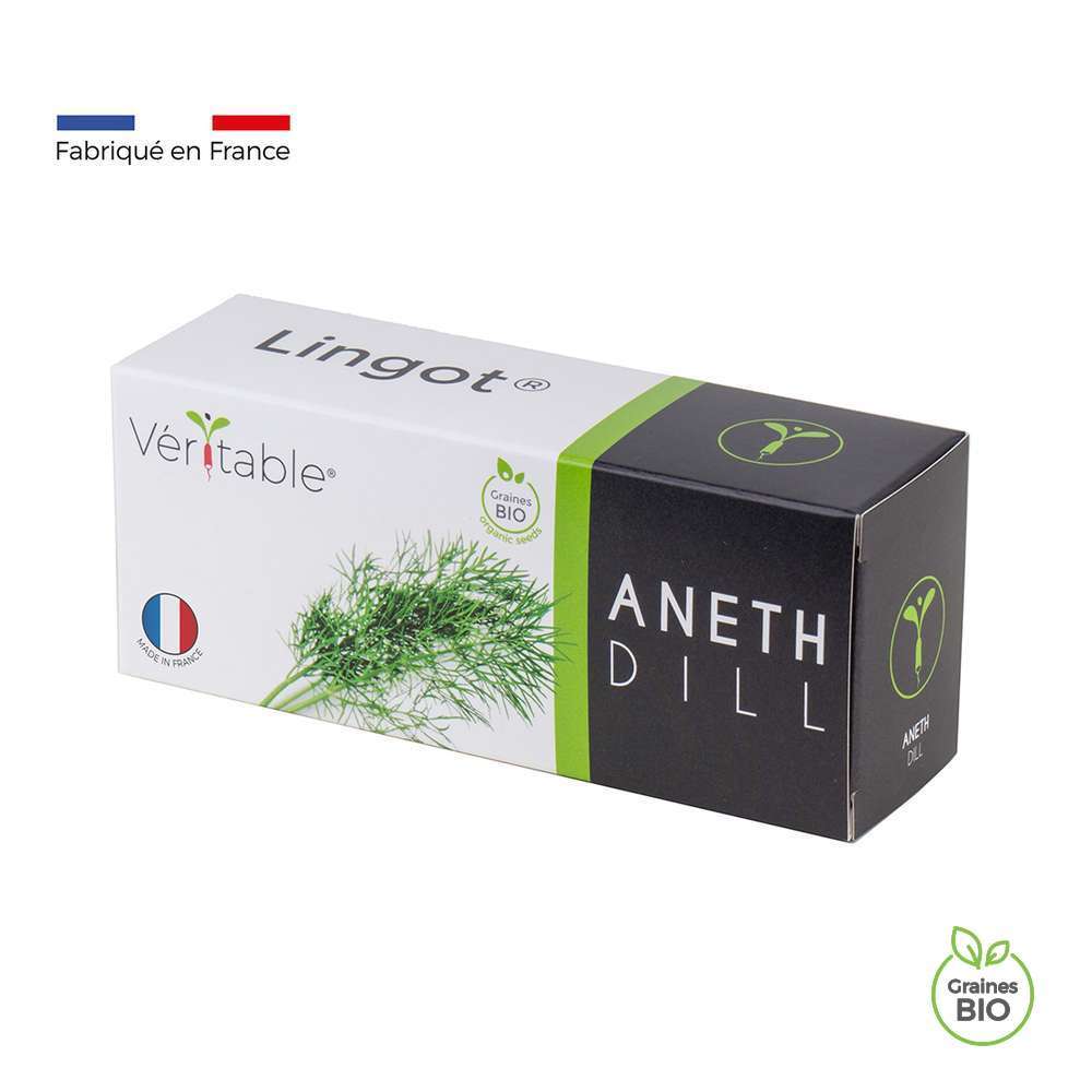 Recharge lingot® d'aneth bio - pour potager Véritable®