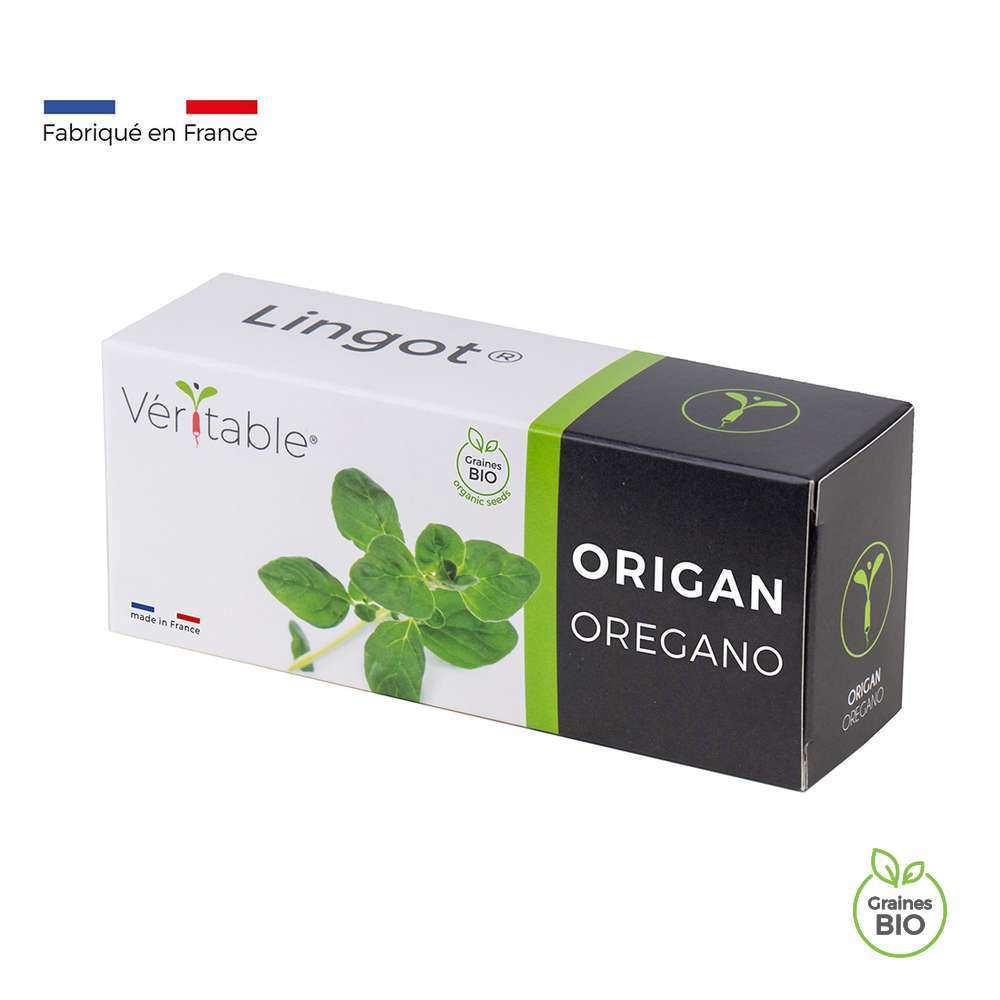 Recharge lingot® d'origan bio - pour potager Véritable®