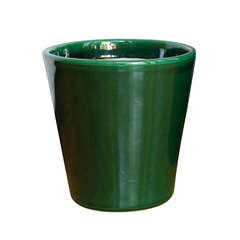 Pot d'intérieur Sydney en terre cuite émaillée, coloris Jade D37 cm