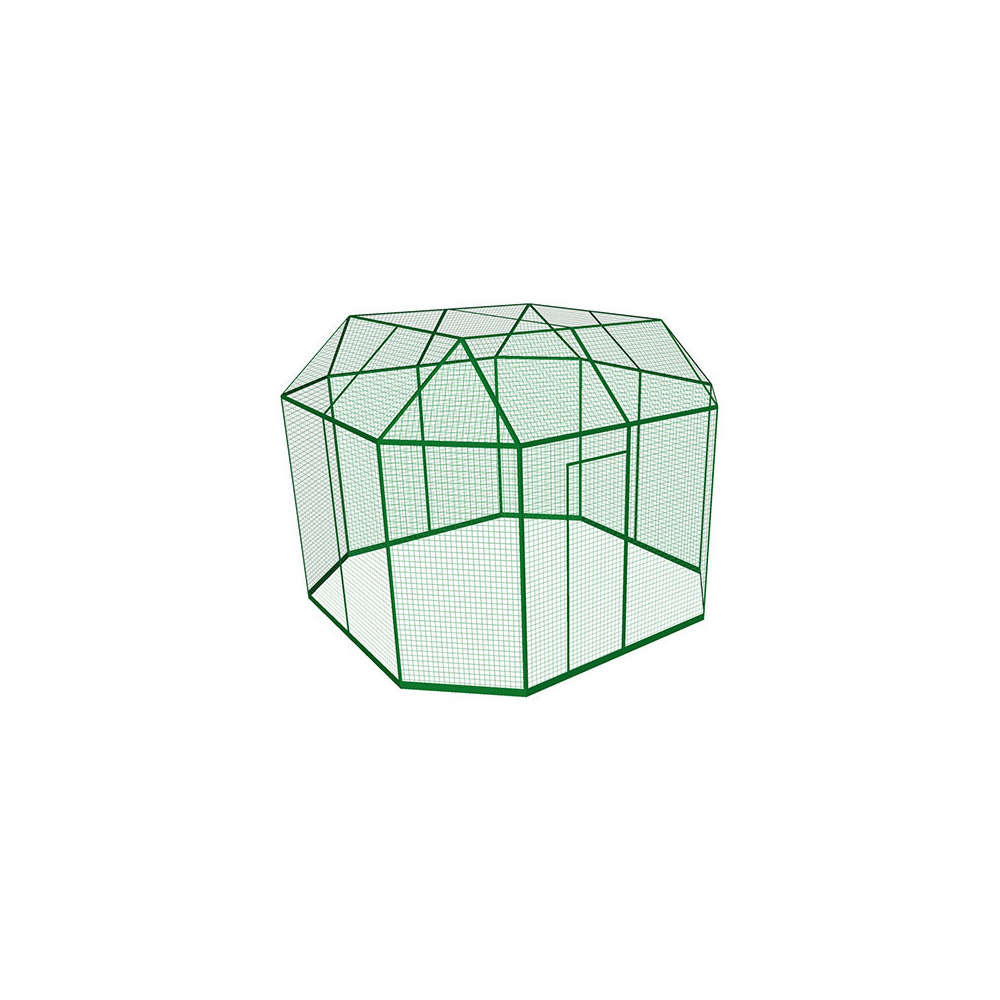 Volière Montecristo 350 40X40 dimensions 265x342x265cm