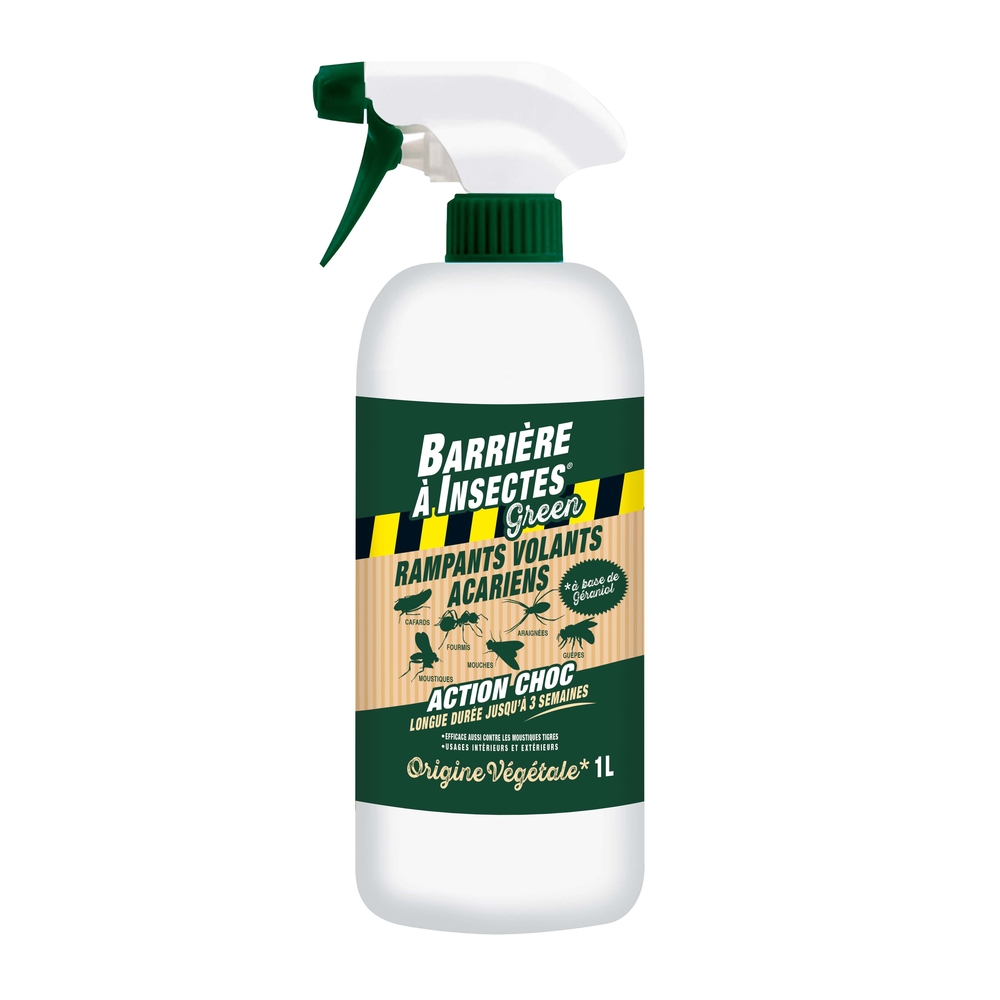 Insecticide,1L: Rampants, volants, acariens (actif d'origine végétale)