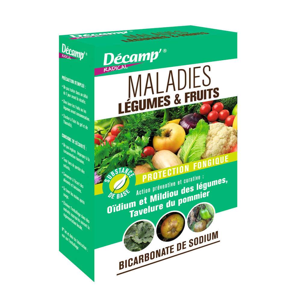 Fongicide de base: Légumes et fruits