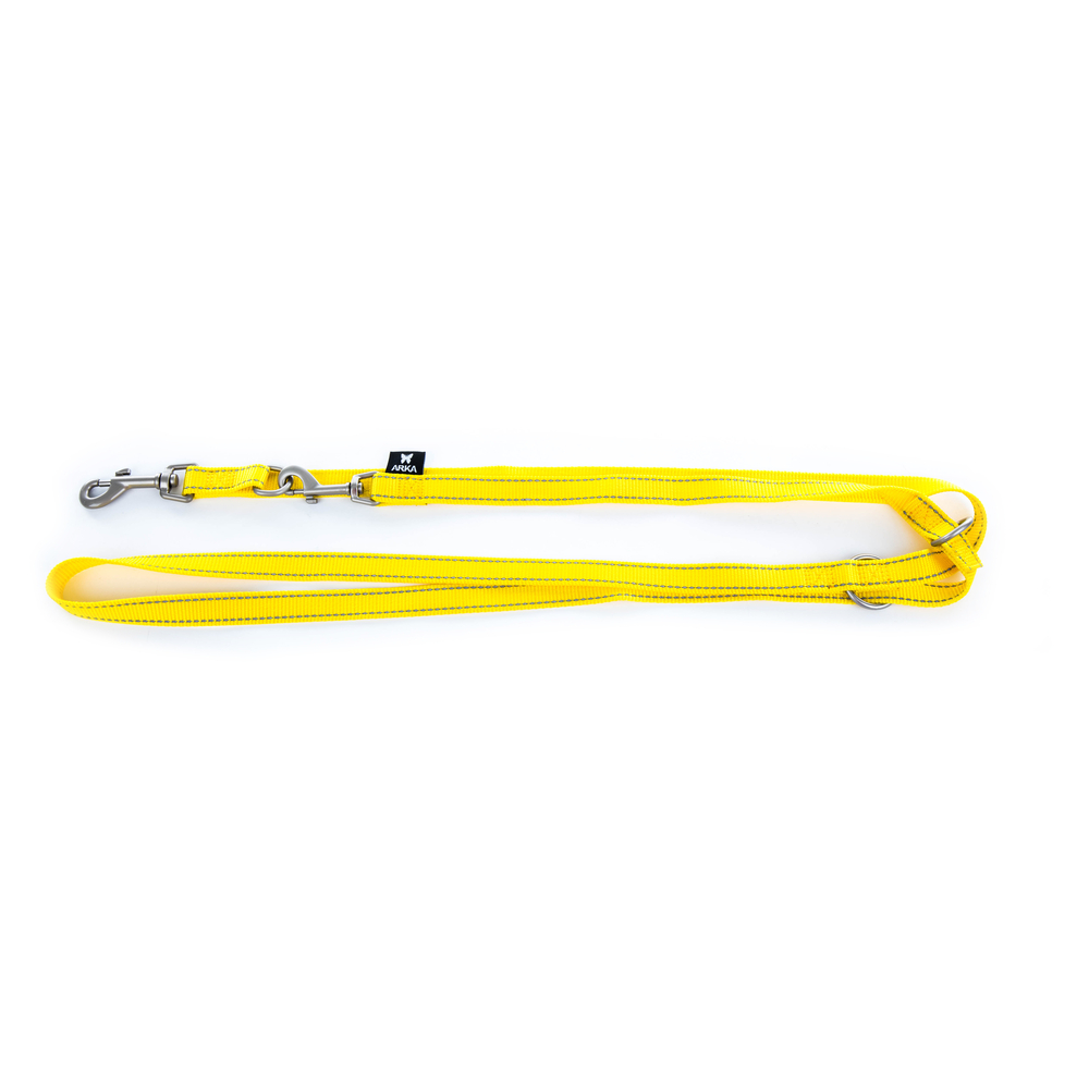 Laisse pour chien Neo+ Multi 15mm-200cm jaune