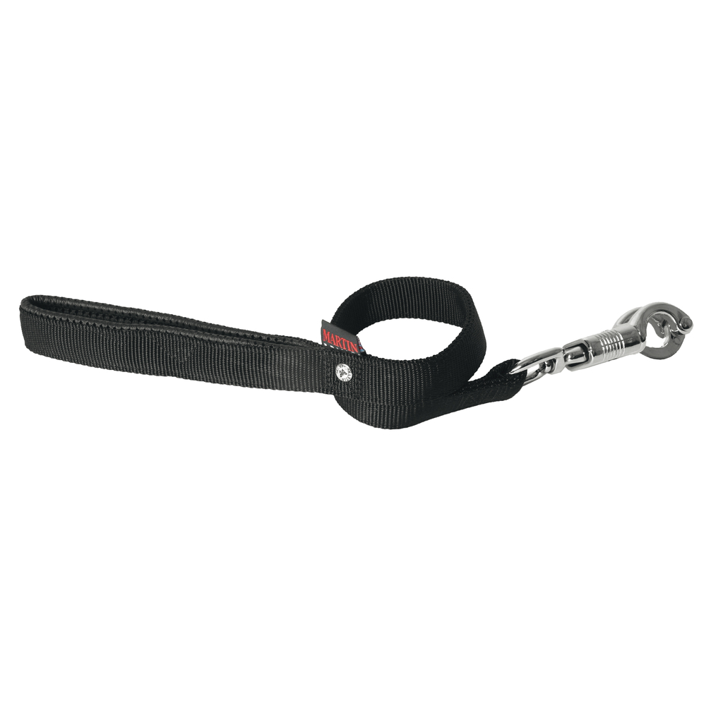 Laisse nylon Bazouka pour chien 25-70 noir
