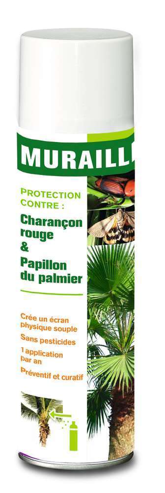 Protection, aérosol 400ml: contre charançon rouge/papillon du palmier