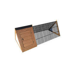 Cage de lapin LOOPER en bois: L137xl50xH57,5 cm