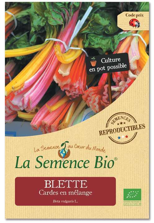 Graines potagères Blette Cardes en mélanges Bio