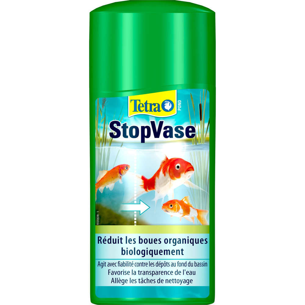 Traitement pour les bassins de jardin StopVase : 500ml