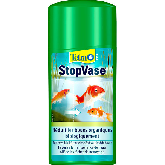 Traitement pour les bassins de jardin StopVase : 500ml