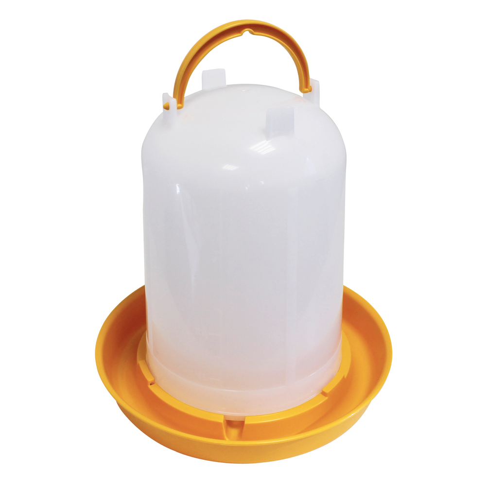 Abreuvoir pour volailles à baïonnette 5 litres, orange