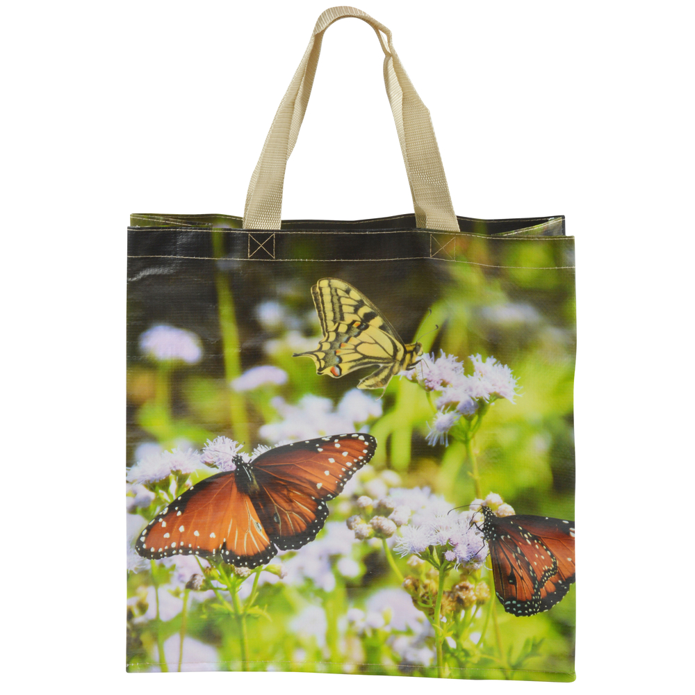 Sac de course 'Papillons' : 39,5x40 cm