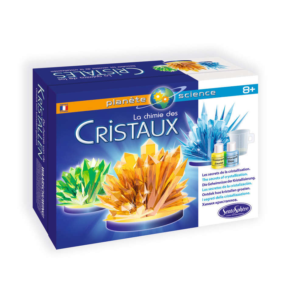 Kit scientifique - La chimie des cristaux