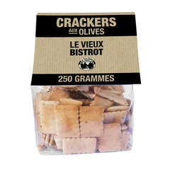 Crackers aux olives, 250g