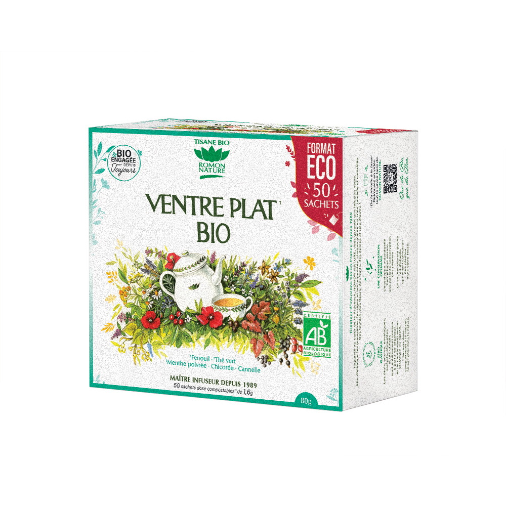 Tisane ventre plat bio: 80g