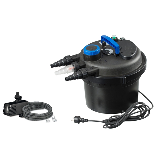 Kit Filtre pression Biopressure 6000 PlusSet(UVC 9W + pompe 2300 l/h)
