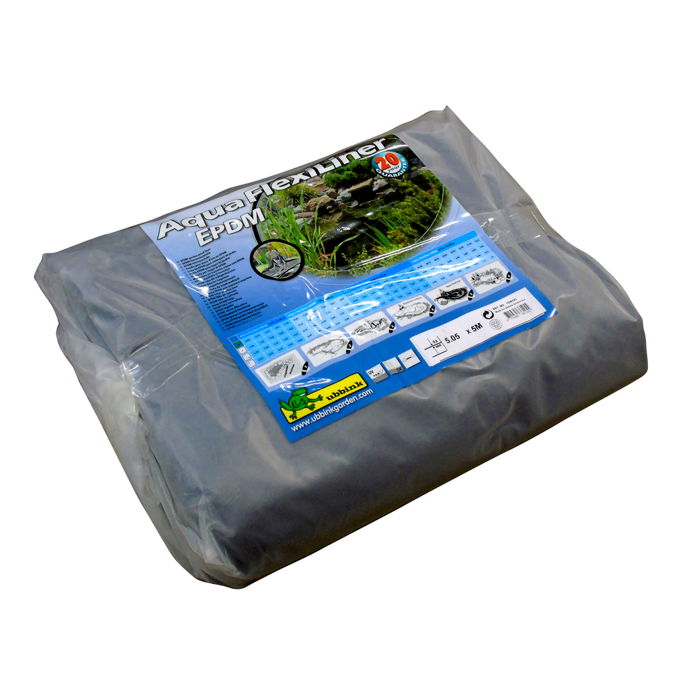 Bâche de bassin, EPDM 0,6 mm : 5,05x5m (NULL,25m²)