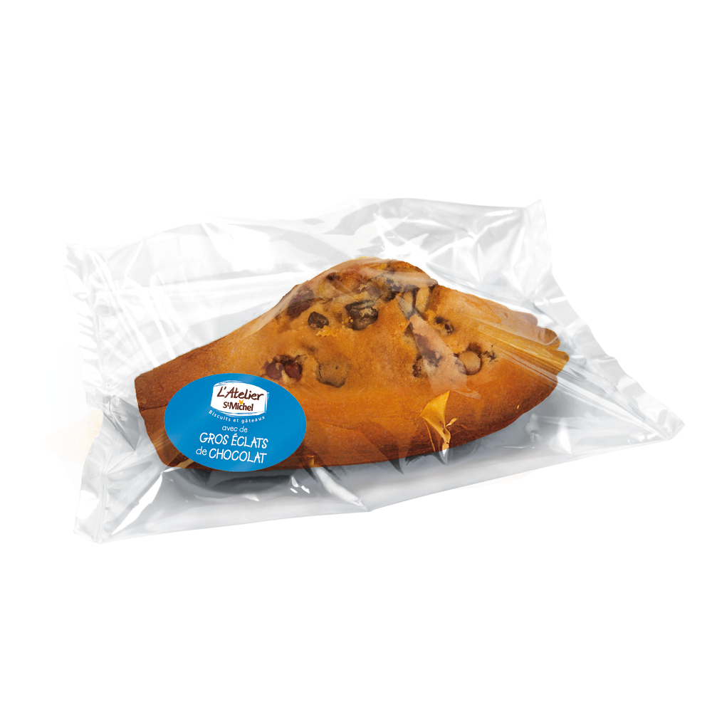 Madeleine géante aux éclats de chocolat, 350g