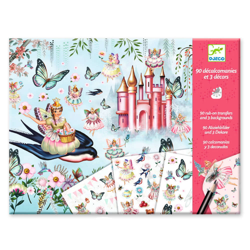 Activité 'Cartes à gratter' - Au pays des fées