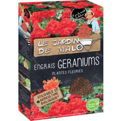Engrais géraniums UAB 750g - Le Jardin de Malo