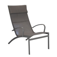 Fauteuil LOUNGE ELEGANCE Taupe Taupe X2