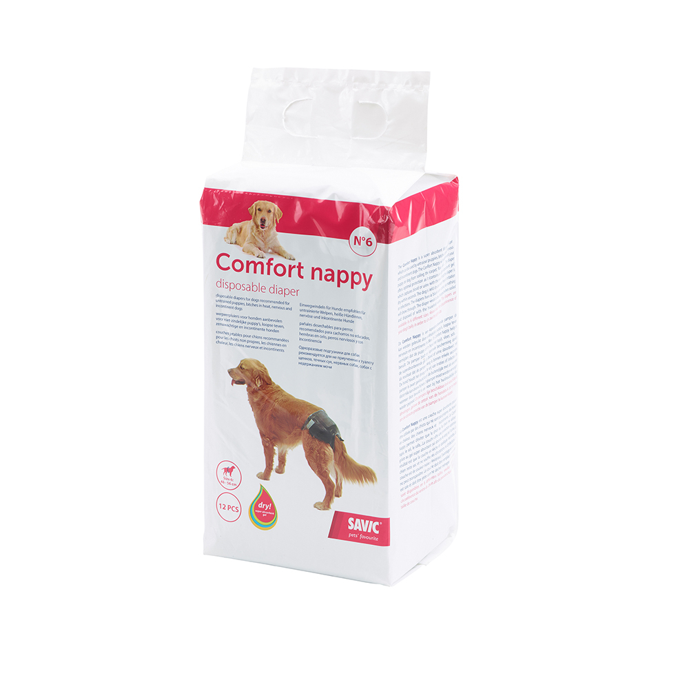 Couches absorbantes, pour chien: taille 6