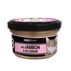 Pâtée Cuisinés pour chats n°28: Jambon/Canard