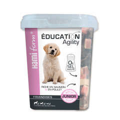 Friandises pour jeune chien Saumon & Poulet Education - 240gr