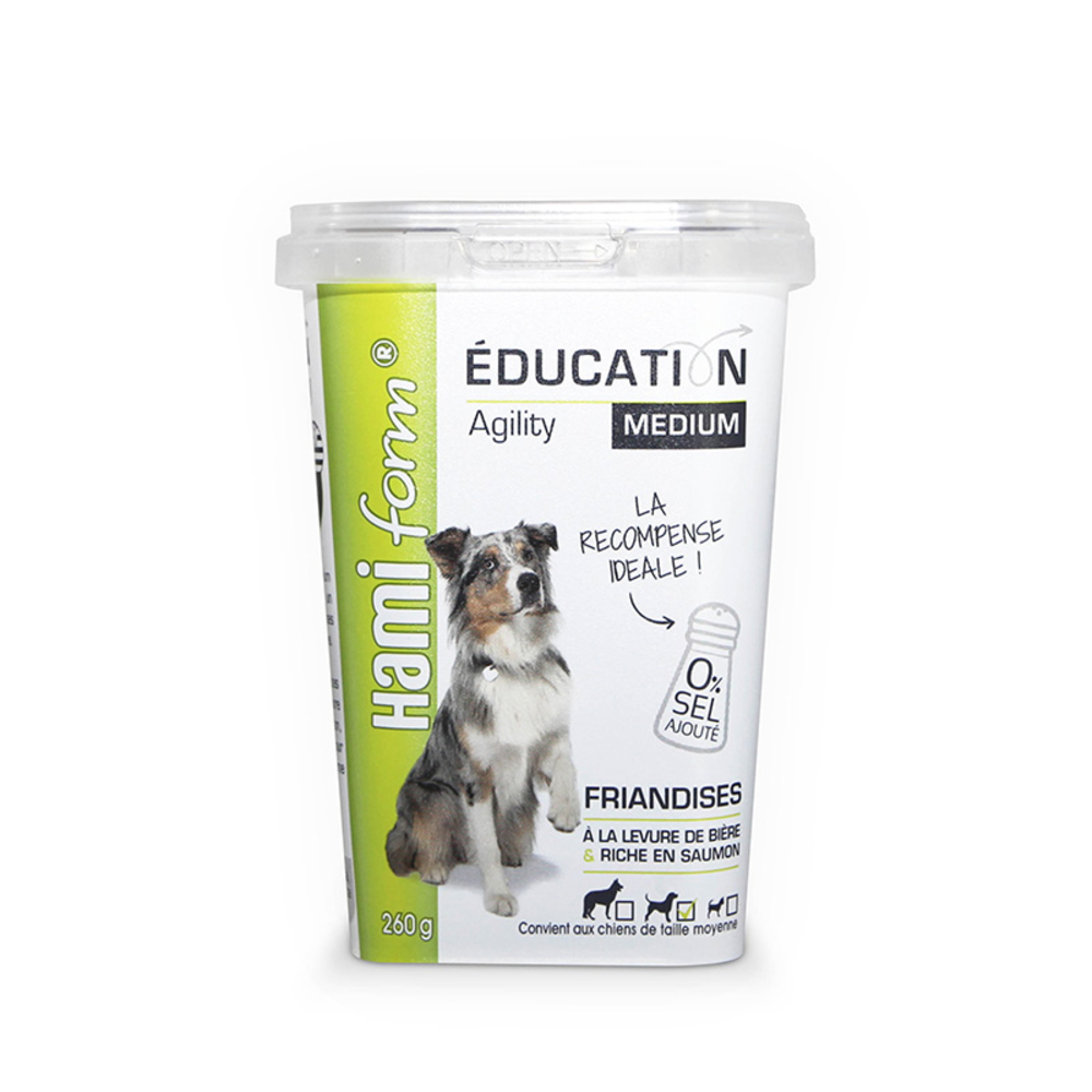 Friandises pour Chien Taille Moyenne Education 260gr