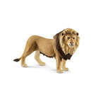 Figurine lion en plastique - 12x3,6x7,3 cm