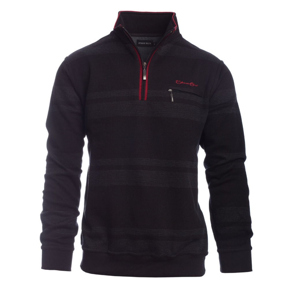 Pull Camionneur Raye Noir XXXL