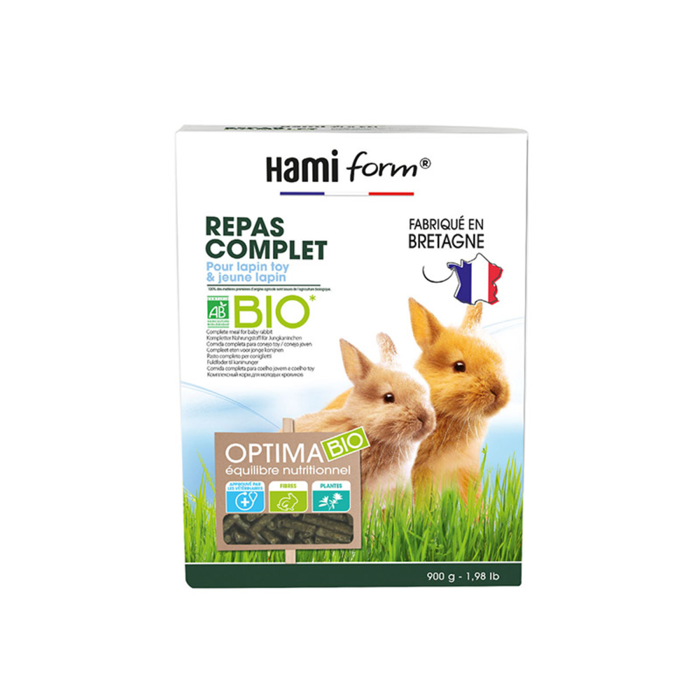 Repas spécial BIO lapin toys 900 gr