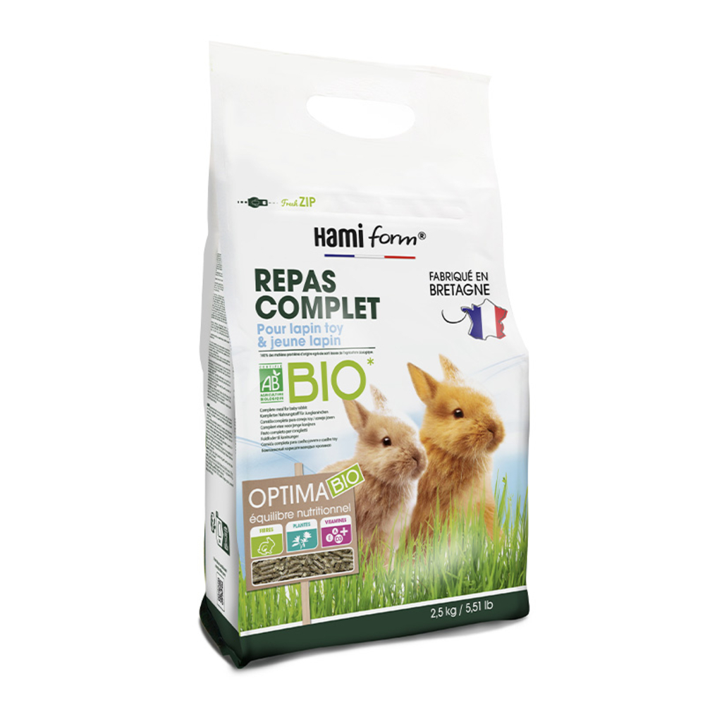 Prémium Optima BIO lapin toy et lapereaux