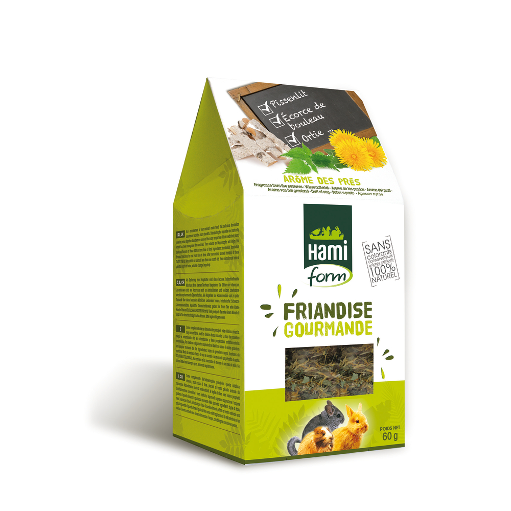 Friandises Gourmandes Arôme des prés 60 gr