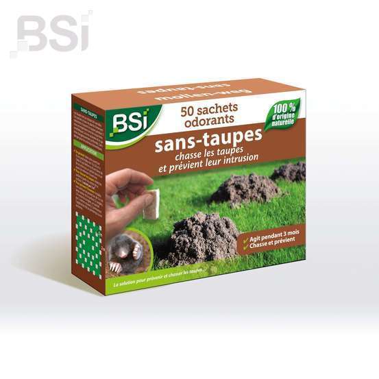 Répulsif: Sans Taupes (50 sachets odorants)