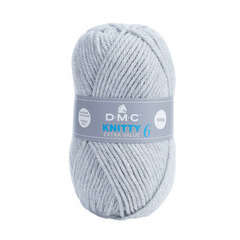 Pelote de laine DMC Knitty 6, 137m environ - Coloris 814