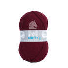 Pelote à tricoter Knitty 6 en acrylique coloris rouge 841 - 137 m