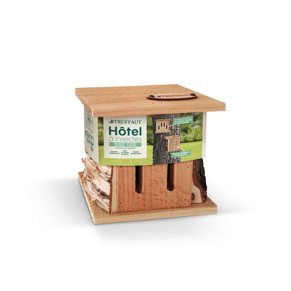 Abri double Ã  papillons : bois Douglas H.15cm