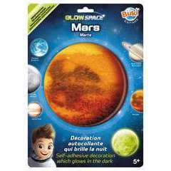 Déco autocollante, phosphorescente - Mars