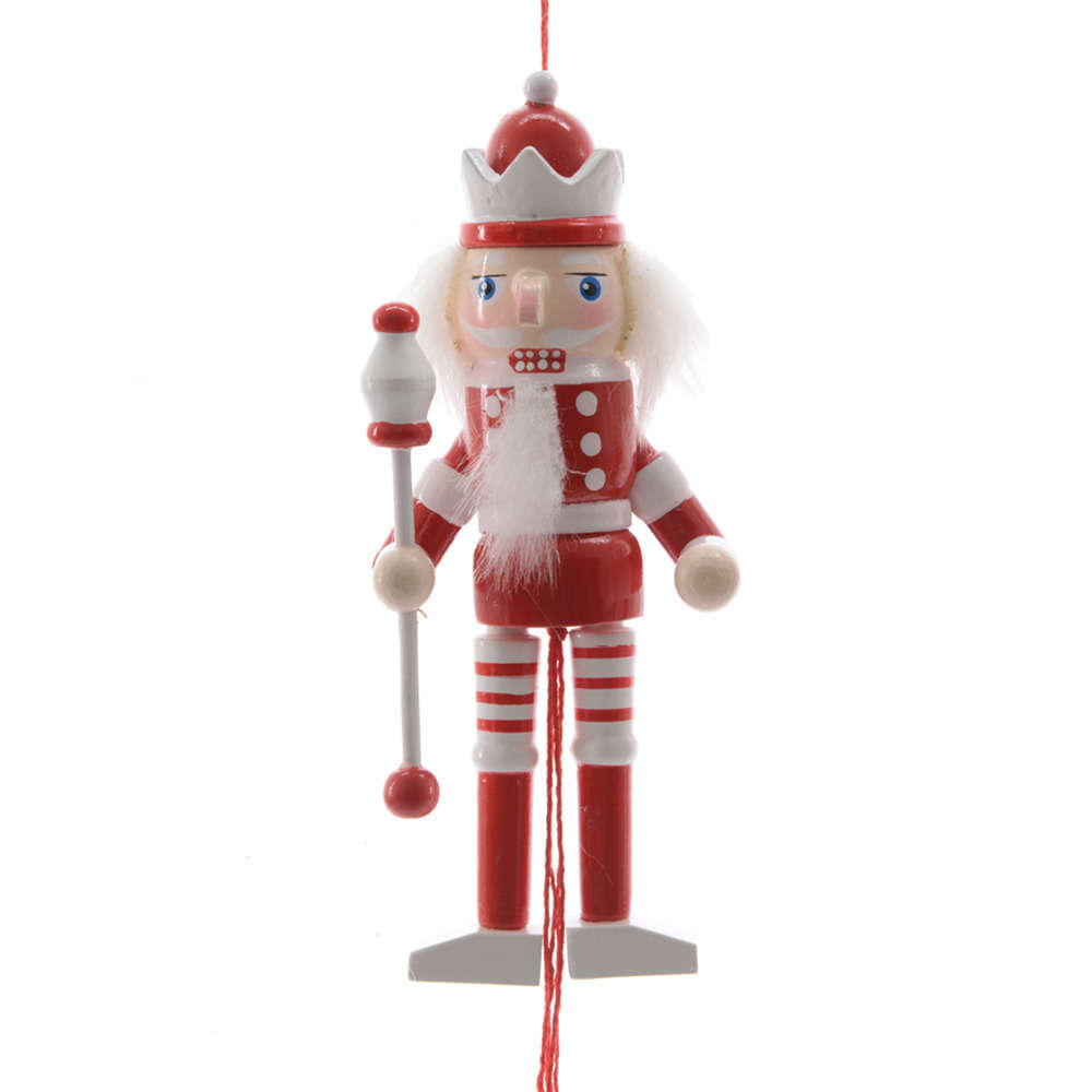 Casse noix bois marionette h12.5cm rouge