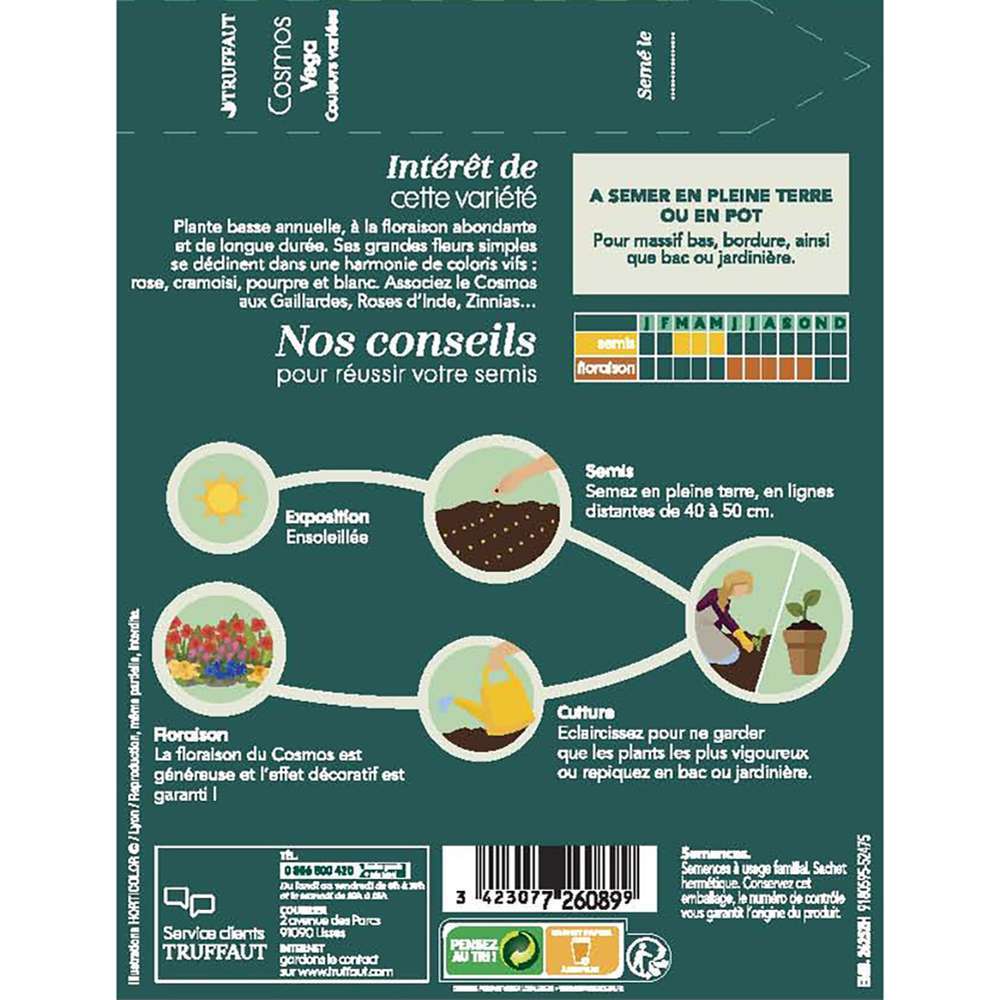 COSMOS VEGA MIX TRUF-(726089)