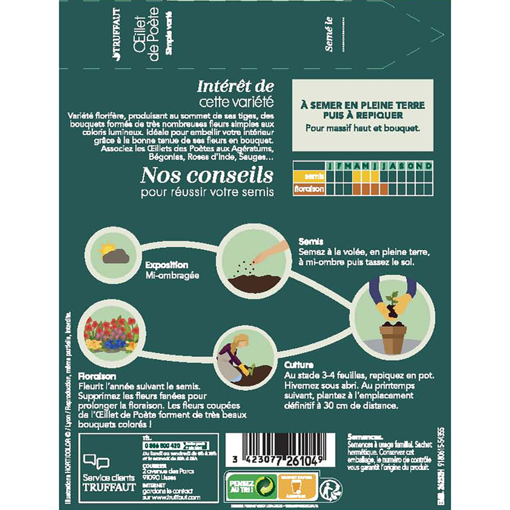 OEILLET POETE SPL MX TRUF-(726104)